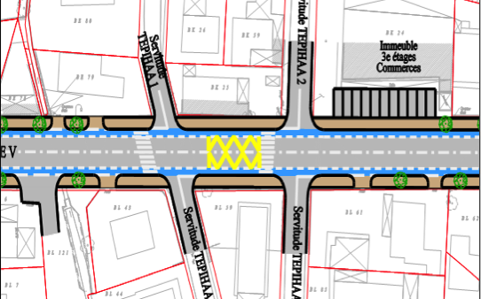 Amenagement de l'Avenue Pomare V - Commune de Papeete